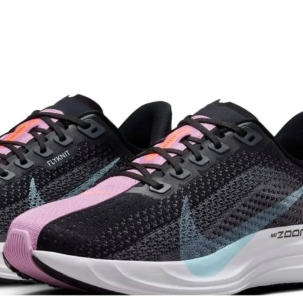 Nike Women's Pegasus Plus Zoom X Running Shoes 8.5 Black Ice Blue
